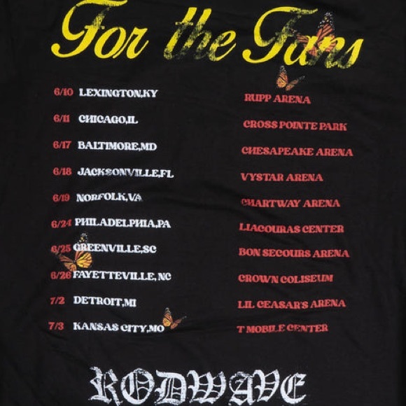 “For the fans” Rod Wave shirt - Picture 2 of 2